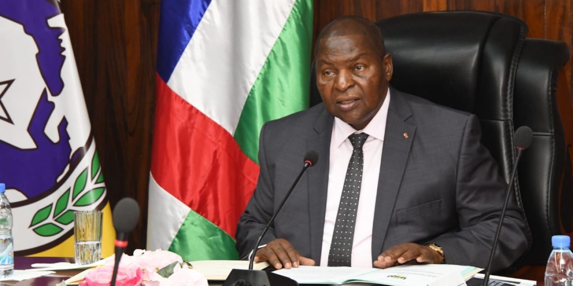 Le Chef de l’Etat Centrafricain, Pr Faustin Archange Touadéra a pris part à la cérémonie de remise officielle du Plan d’Action réaménage 2024-2028