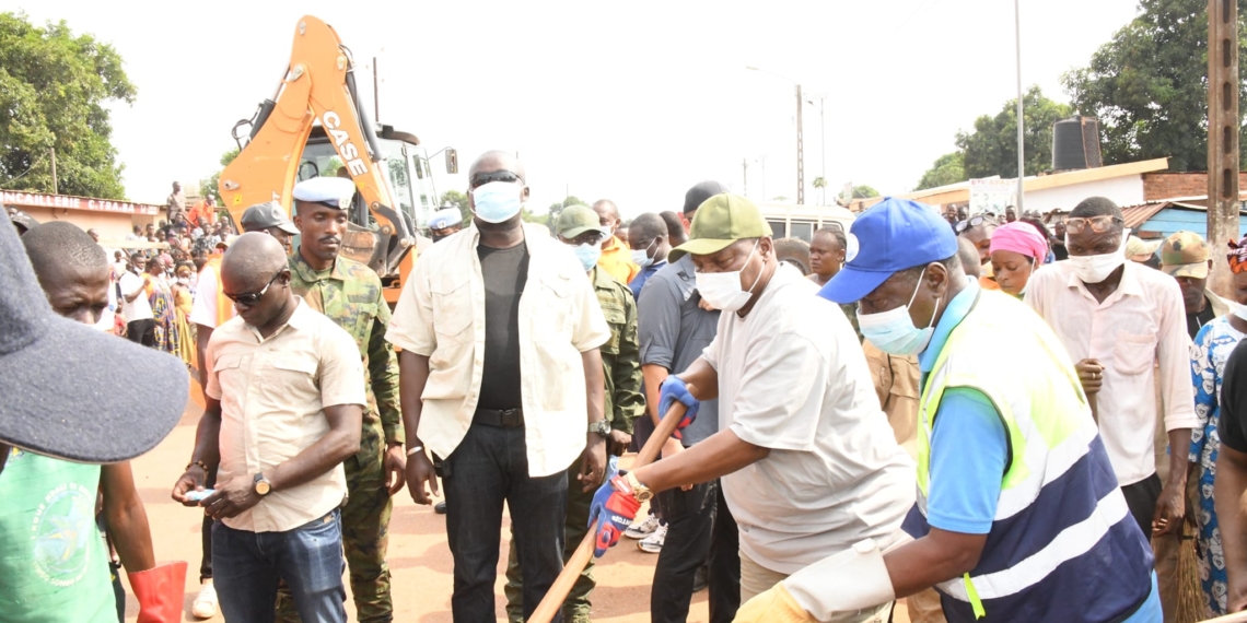 Opération «Kwa Ti Kôdrô» : bientôt la Brigade d’Intervention Rapide de lutte contre l’insalubrité sera déployée dans tous les marchés de Bangui
