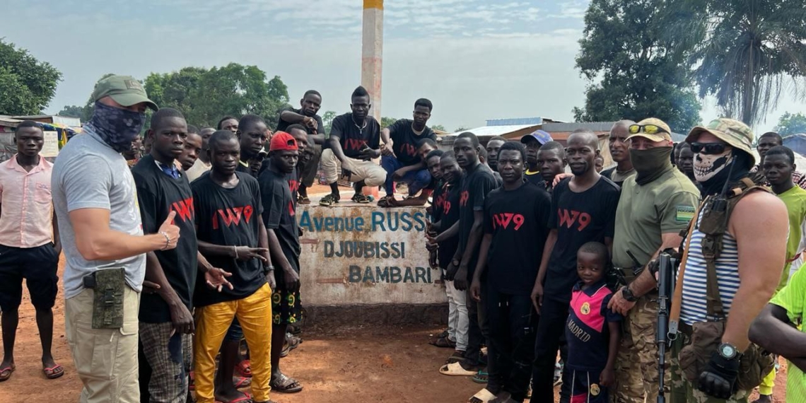 Les mots de remerciements des jeunes de Djiboussi en RCA à l’endroit des instructeurs Russes