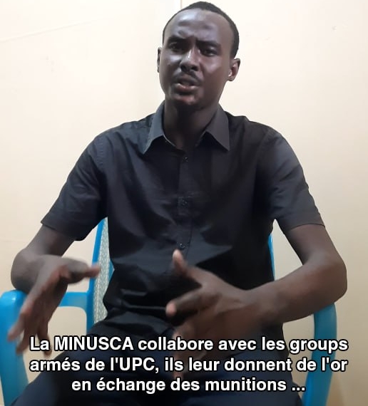 Un ex-rebelle du FPRC lève un coin de voile sur les activités criminelles des contingents de la Minusca dans les villes de provinces