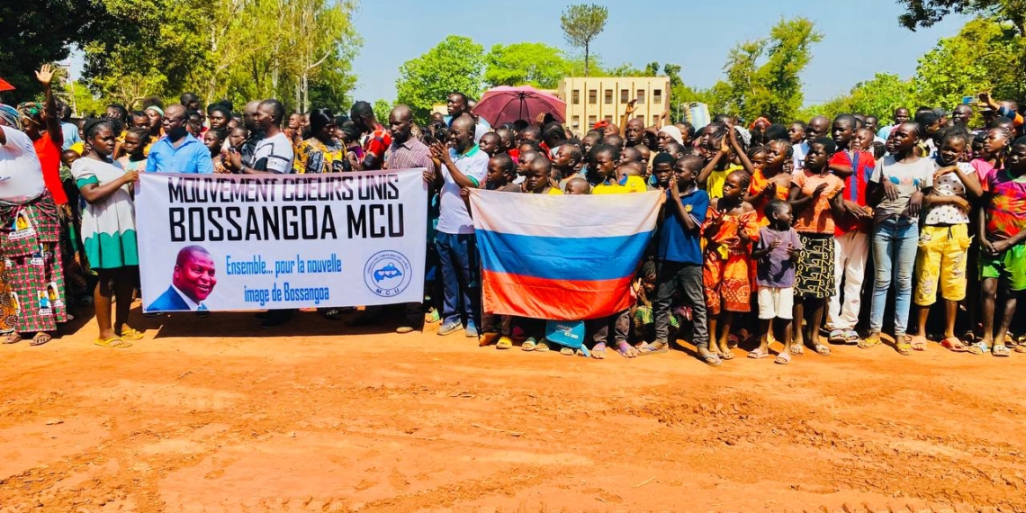 Une marche pacifique de soutien aux FACA, la police, la gendarmerie et aux forces alliées Russes a eu lieu à Bossangoa