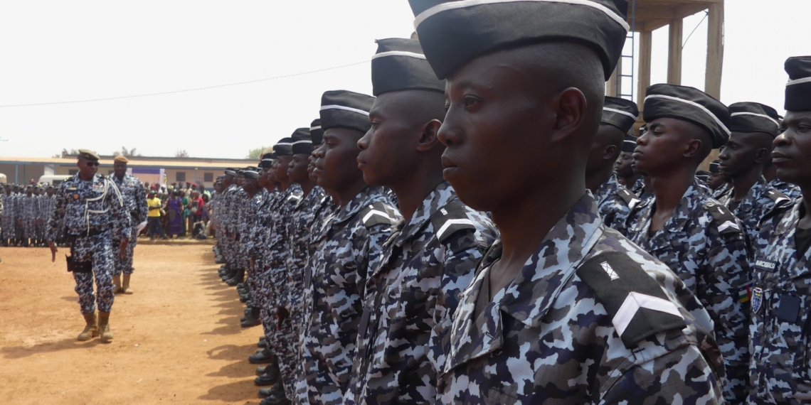 Le gouvernement centrafricain lance le processus de recrutement de 250 policiers et 250 gendarmes  