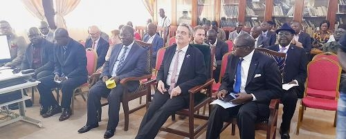 Des agents pénitentiaires de Centrafricains prêtent serment pour être affectés dans les prisons des villes de provinces