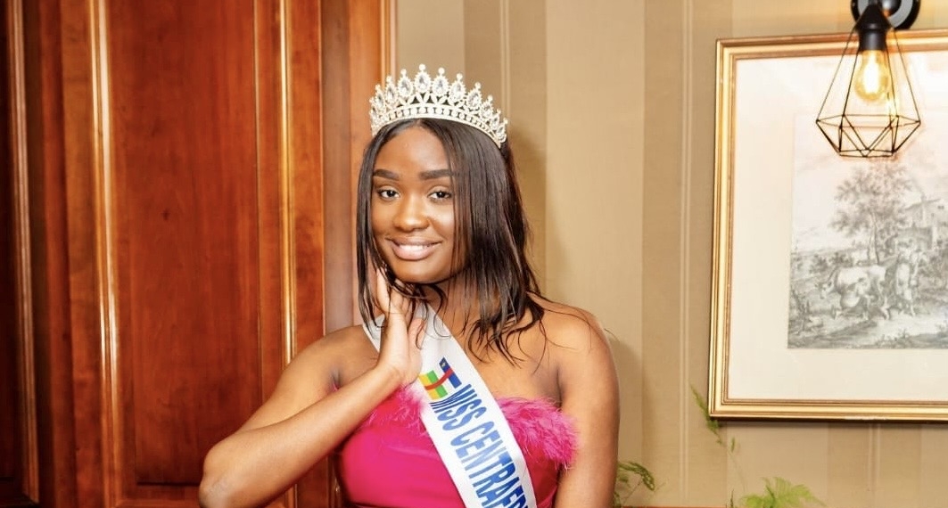 La Miss Centrafrique de la diaspora Bijoux Kpodan est à Bangui pour participer la 13ème édition du FICO