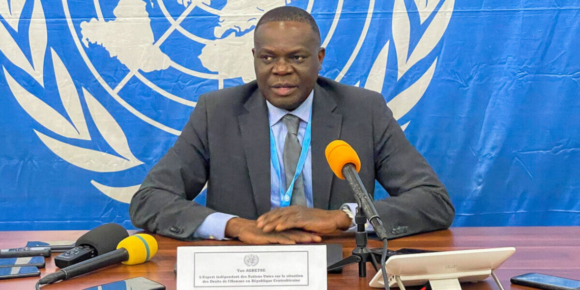 Yao Agbetse : «J’ai pu constater que les efforts du gouvernement ont permis d’étendre la sécurité sur une partie non négligeable du territoire centrafricain»