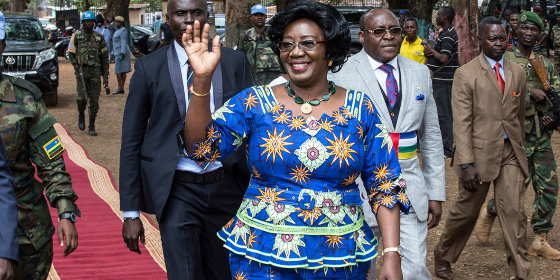 La 1ère Dame de Centrafrique, Brigitte Touadéra, plaide en faveur des malades de la drépanocytose