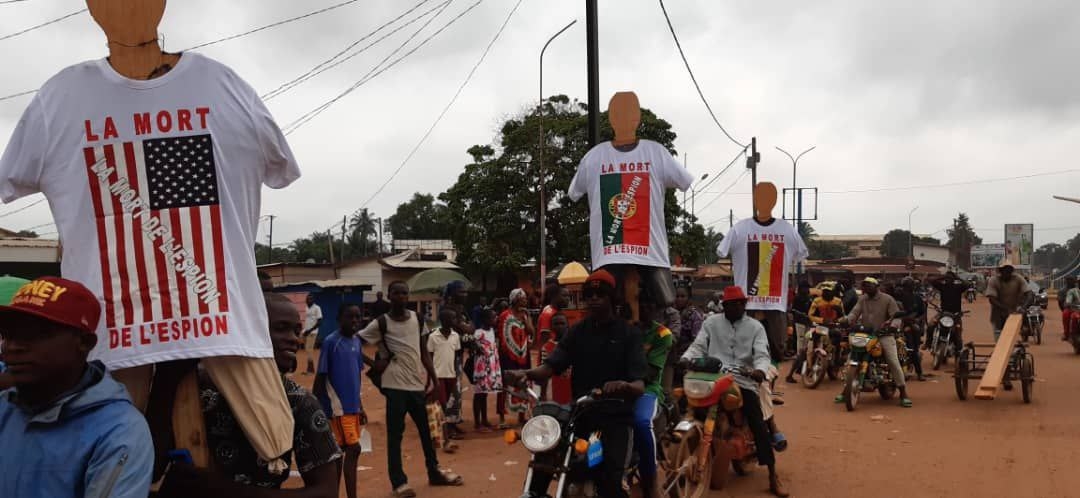 Les Centrafricains ont organisé une action « Mort aux espions » à Bangui