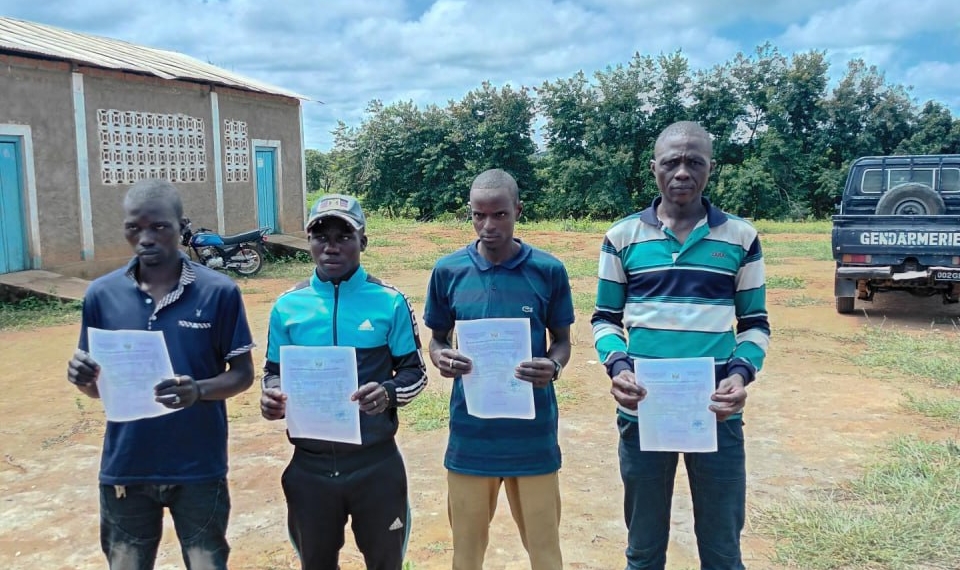 Un autre groupe de rebelles s’est rendu à Bata pour se faire désarmer
