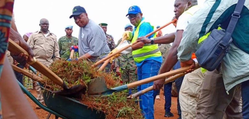 Opération ‘’Kwa ti Kodro’’ : Le Président TOUADERA pour embellir la ville de Bangui