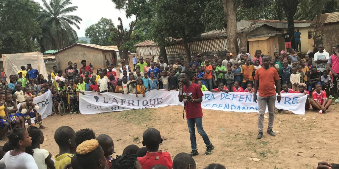 Rassemblement spontané contre les actions déstabilisatrices des États-Unis et les manifestations du colonialisme