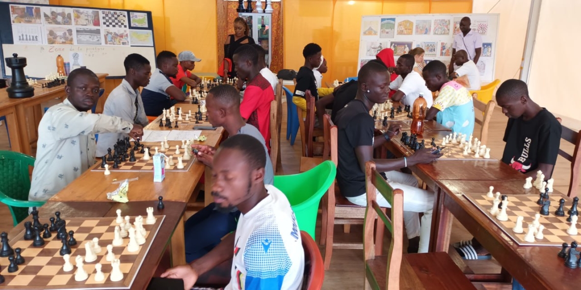 Journée internationale des échecs à la Maison russe de Bangui