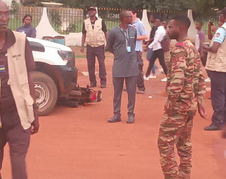 Un véhicule de la Minusca a percuté un motocycliste sur l’avenue des Martyrs à Bangui