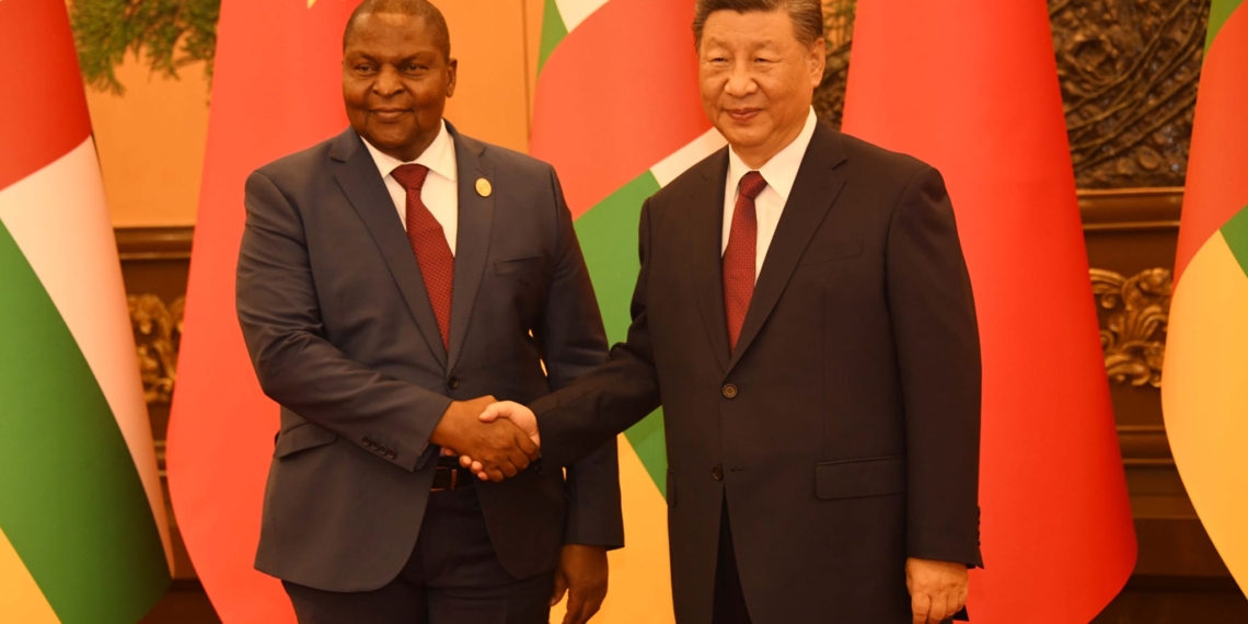 Sommet Chine-Afrique : le Président Chinois Xi Jinping promet à son homologue Faustin Archange Touadéra un important appui