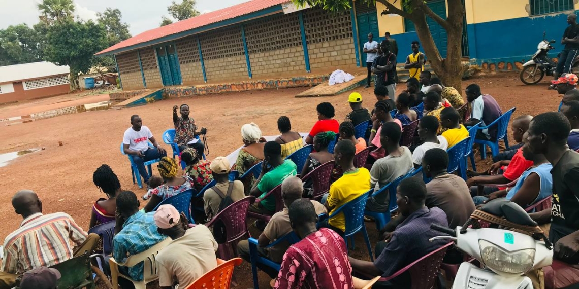 Le leader du «Mouvement des Jeunes Panafricains» Socrate Gutenberg Taramboye à la recherche des vrais patriotes pour défendre la RCA