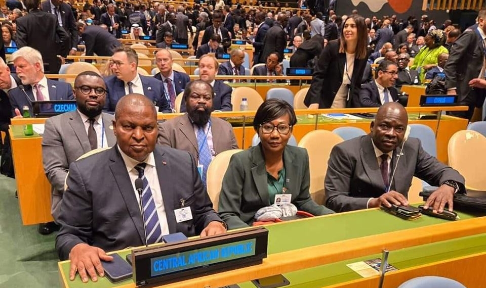 Le Président Touadéra prend part à la 79ème session de l’Assemblée Générale de l’ONU à New-York