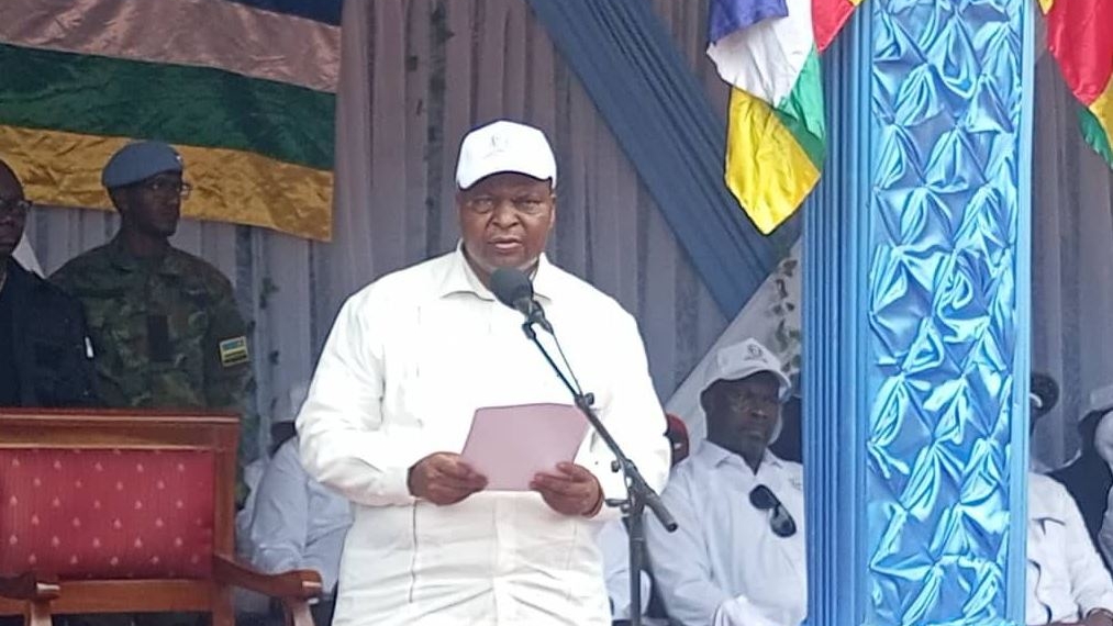 A Bambari, le Président Touadéra annonce l’introduction de la langue nationale le «Sango» dans l’enseignement scolaire en RCA