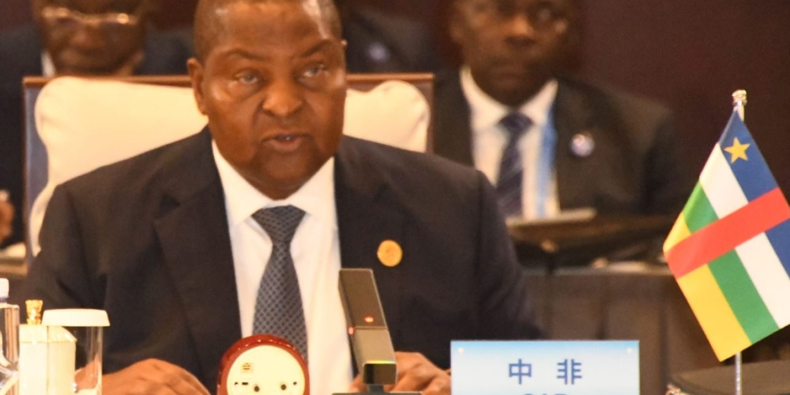 Le Président Touadéra a apprécié le cadre de Forum Chine-Afrique