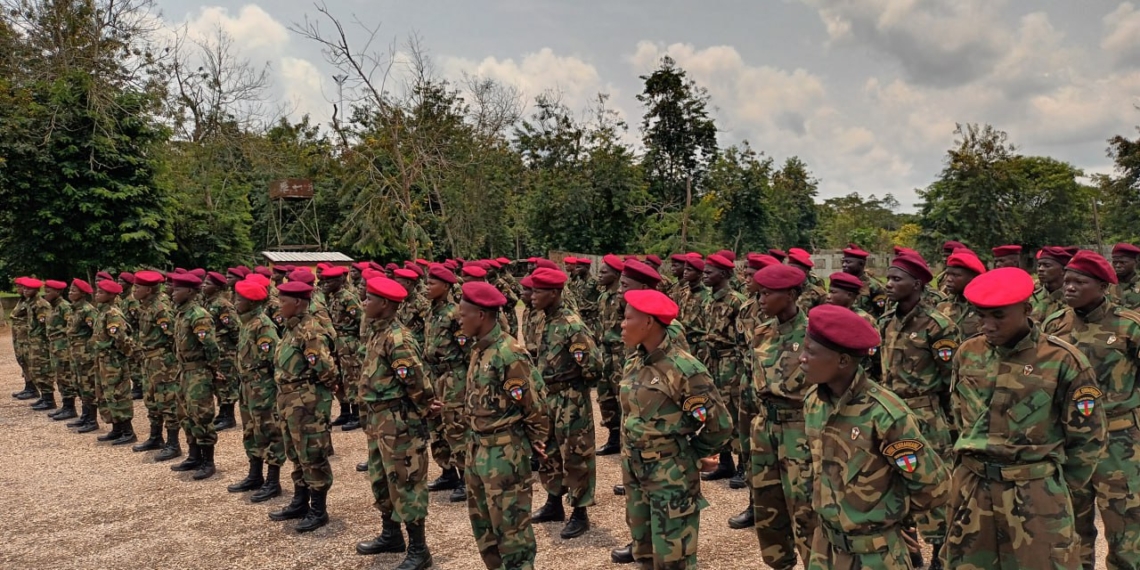 34 cadets militaires de la police des mines et la reconversion de 105 ex-rebelles dans les rangs des FACA ont eu lieu à Bérengo