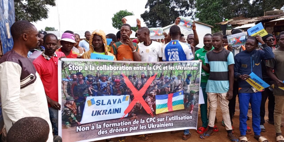 Des habitants de Béloko et Cantonnier dénoncent le soutien des Ukrainiens à la CPC
