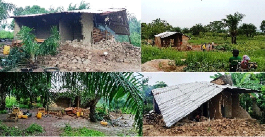 Quand la justice ordonne la démolition de quatre (4) maisons à Bégoua et la population réclame justice