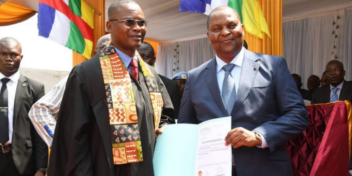 Le Président Touadéra a pris part à l’inauguration du nouveau campus universitaire de New-Tech Institut