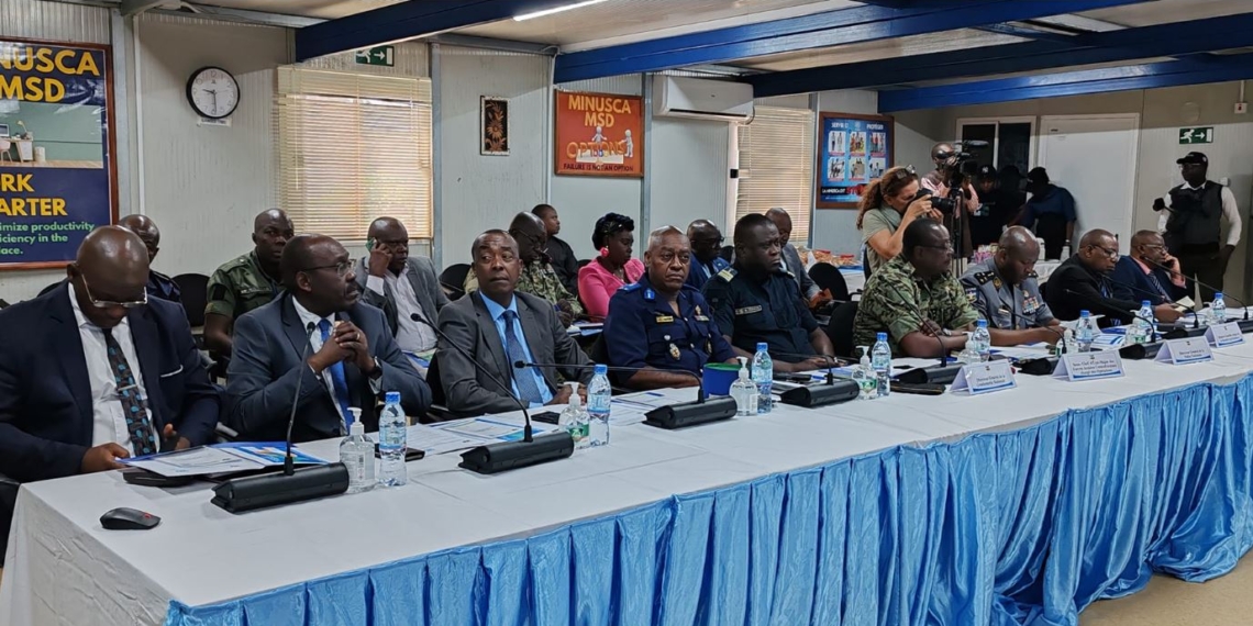 Le Premier ministre Centrafricain Félix Moloua, a présidé une réunion du lancement de comité national de sécurisation du processus électoral