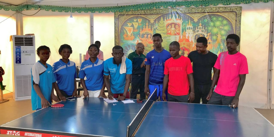 Centre culturel Russe : l’association «Sewa Ping» à la recherche des Centrafricains talentueux en tennis de table