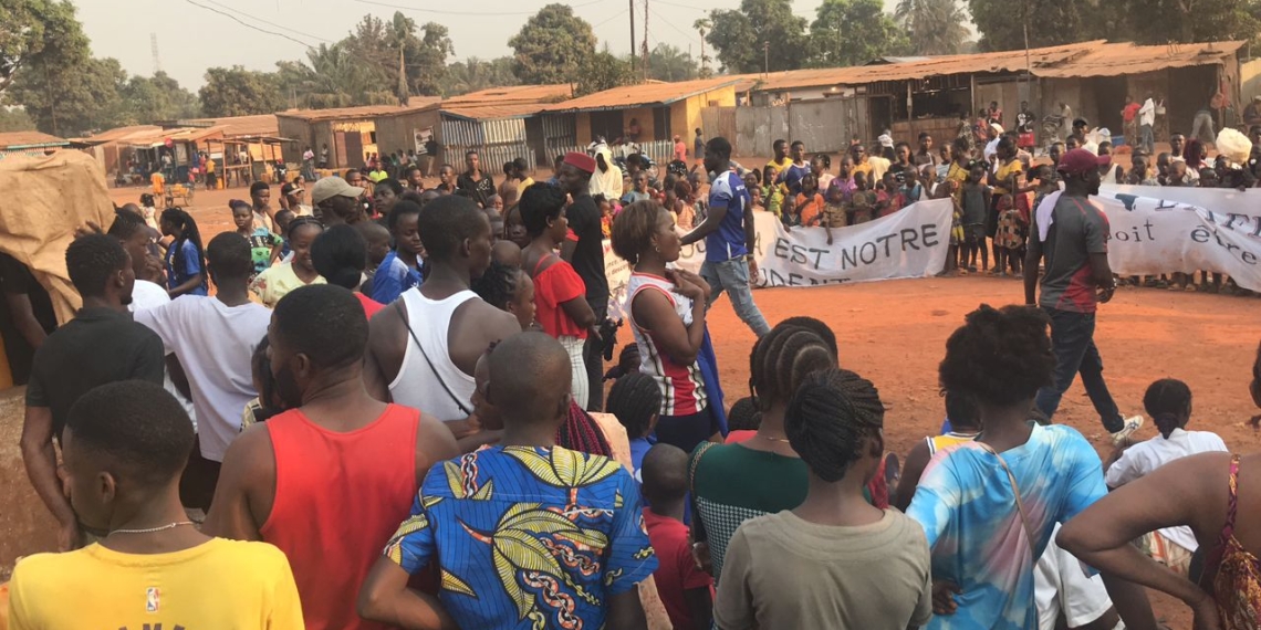Sollicité par les habitants du 6ème arrondissement de Bangui, Socrate Gutenberg Taramboye, dénonce la prise de position des leaders du BRDC