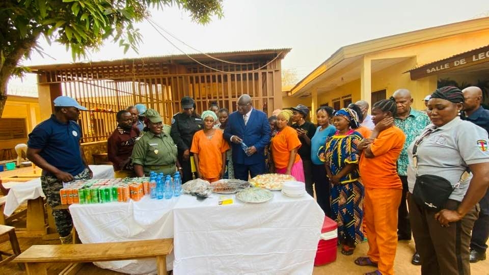 Au total, 413 détenus de la Maison carcérale de Ngaragba et celle de la Maison d’Arrêt de Bimbo bénéficiaires de la grâce présidentielle