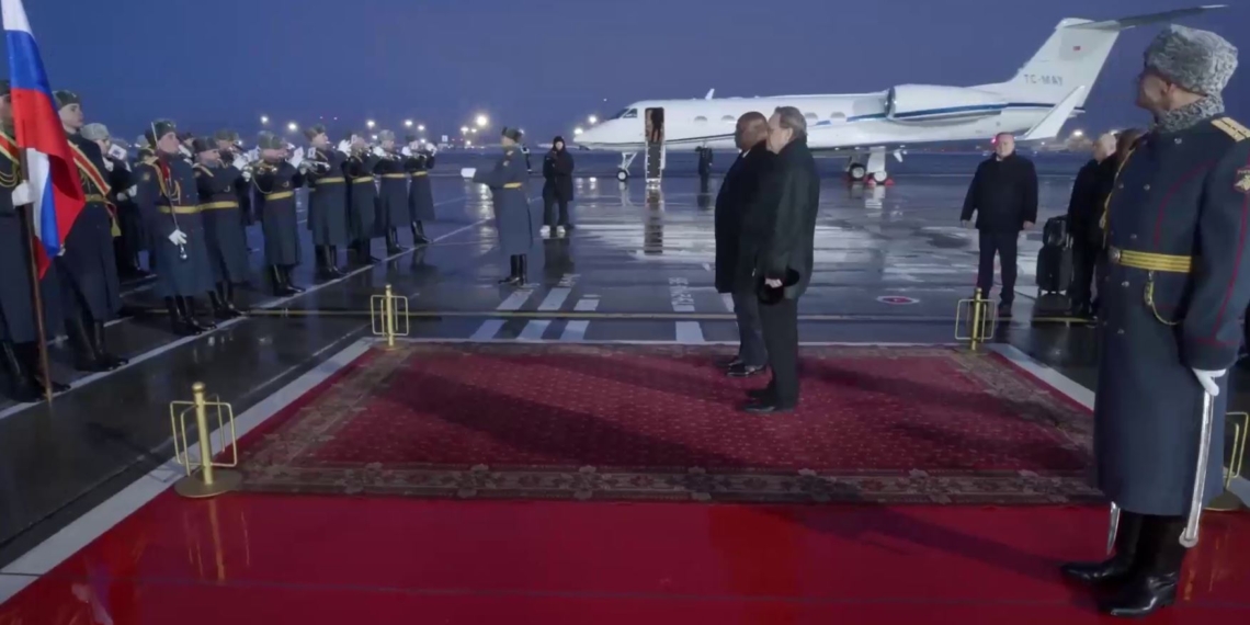 Le Chef de l’Etat Centrafricain Pr Faustin Archange Touadéra en visite de travail en Russie