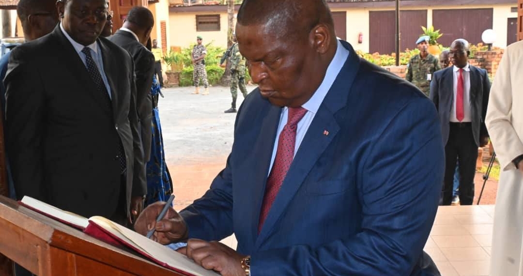 La présidence de la RCA a rendu hommage au pape François décédé