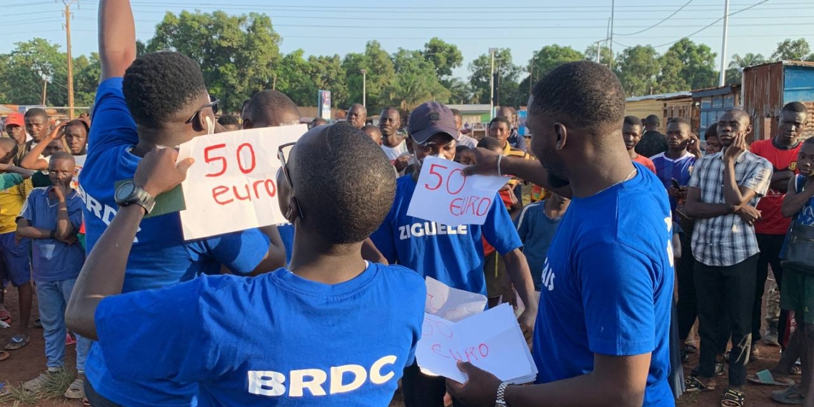 Plusieurs jeunes de la capitale Bangui contre le projet funeste et déstabilisateur des leaders du BRDC