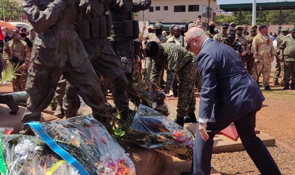 La grande victoire Soviétique sur l’Allemagne nazi célébrée en RCA