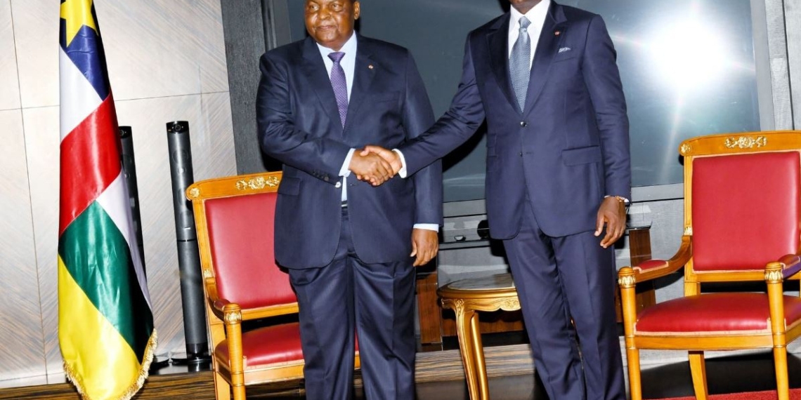 Ce que le Chef de l’Etat Centrafricain Faustin Archange Touadéra a dit lors d’investiture de son homologue Gabonais Brice Clotaire Oligui Nguéma