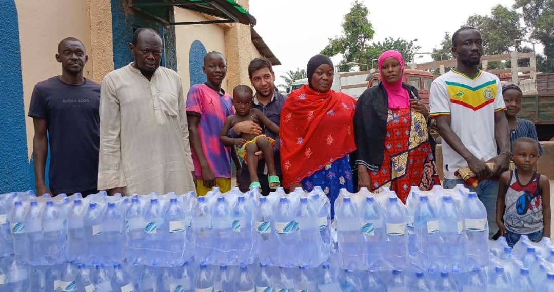 La mission russe en Centrafrique au chevet de l’Association des Femmes Musulmanes du PK 5 de 3ème arrondissement de Bangui