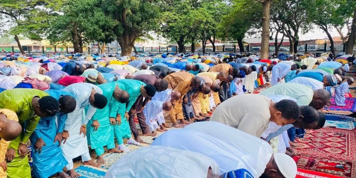 La Mosquée Atik du Km 5 de Bangui a également abrité la grande prière de l’Aïd El-Kébir ou encore la fête de Tabaski