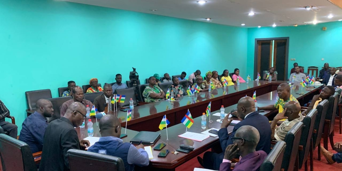 Des leaders de la société civile centrafricaine débattent de la question des mercenaires étrangers sur le territoire de la RCA