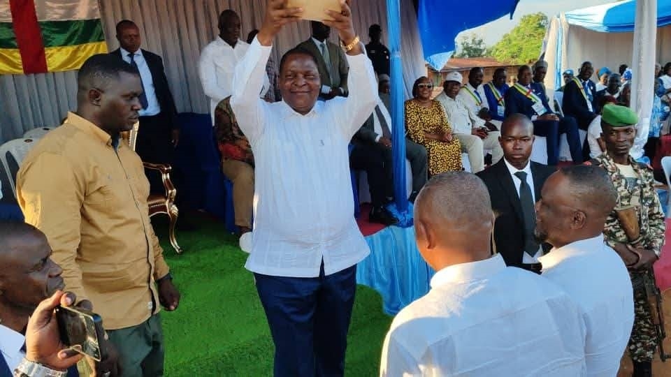 Les populations de la Préfecture de la Lobaye sollicite la candidature du Président Touadéra à la prochaine élection de décembre 2025