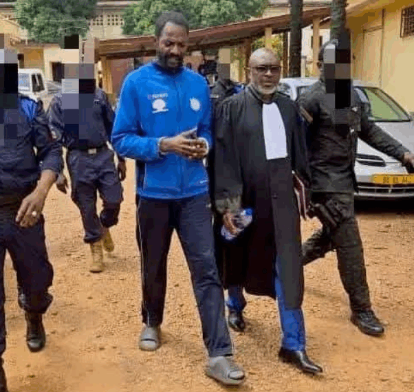 Le chef rebelle Armel Mingatoloum Sayo vivant et présenté au Juge d’Instruction en présence de son Avocat