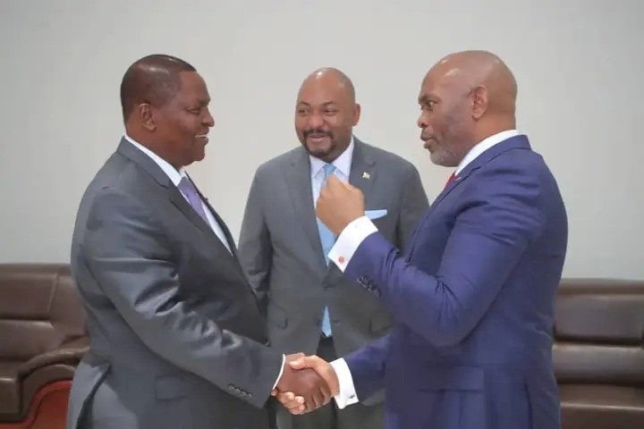Le Président Touadéra a reçu en audience l’entrepreneur Nigérian Tony Elumelu sur les opportunités économiques en RCA
