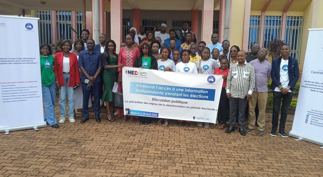 Des journalistes, des acteurs politiques et société civile, outillés sur les enjeux de la désinformation