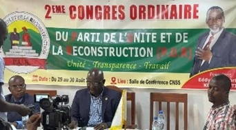 Le «PUR» annonce la tenue de son 2ème Congrès Ordinaire du 29 au 30 août 2025 à Bangui
