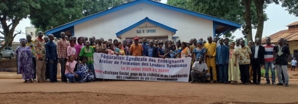 Le GSTC approuve les efforts du Président Touadéra de la stabilité du pays et promeut le dialogue social