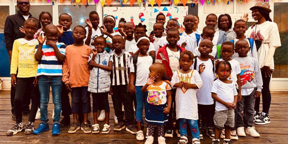 Les enfants de l’Ecodim de l’église Apostolique de Lakouanga 6 et ceux de l’église Tyrannus ont effectué un pic nic à la Maison Russe de Bangui