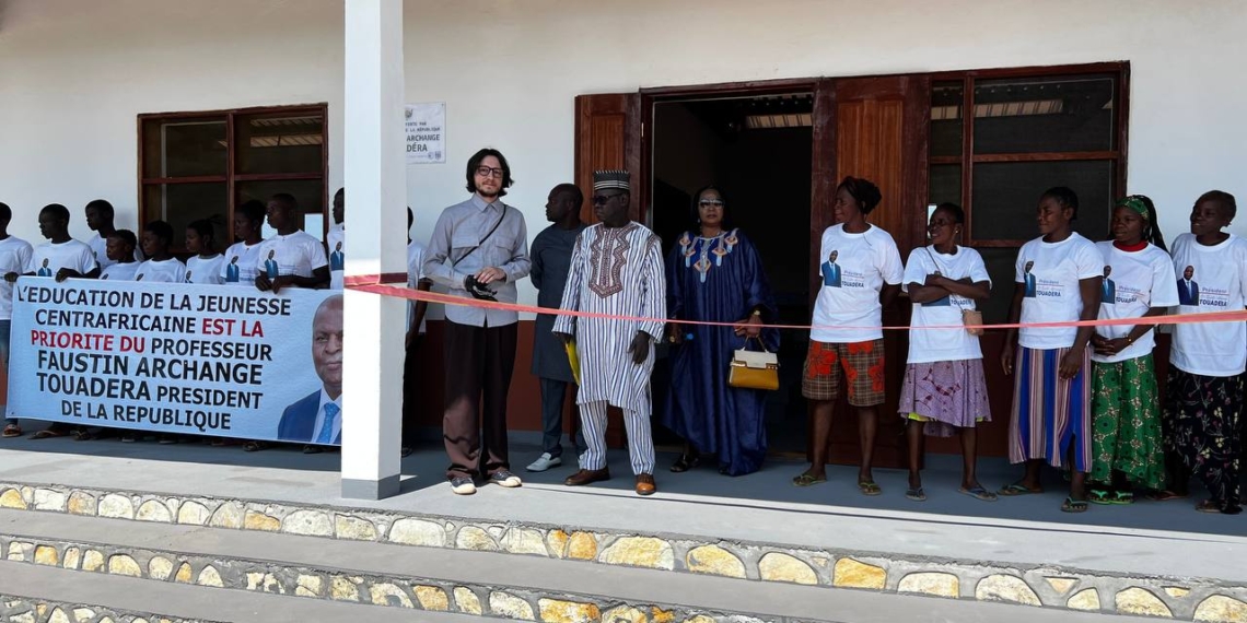 RCA : La Maison Russe dote Ladja-Mboko d’un bâtiment scolaire