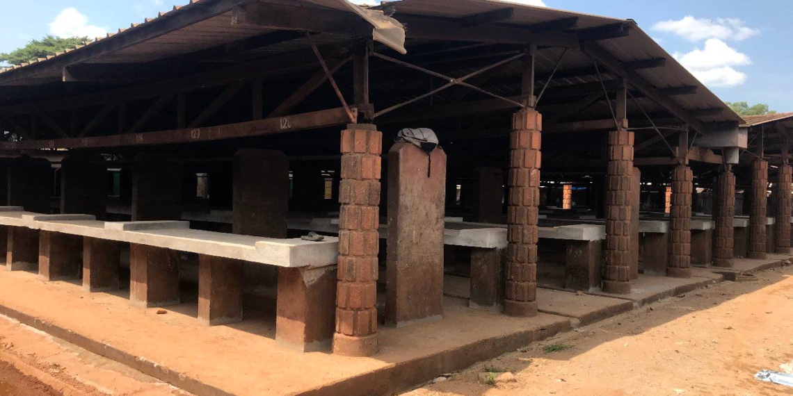 Une partie du marché Combattant réhabilitée bientôt opérationnelle