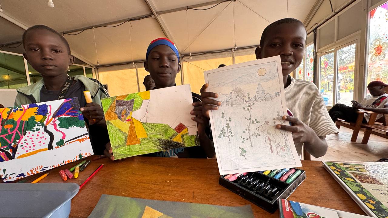 La Maison Russe de Bangui appuie les jeunes centrafricains dans la formation artistique