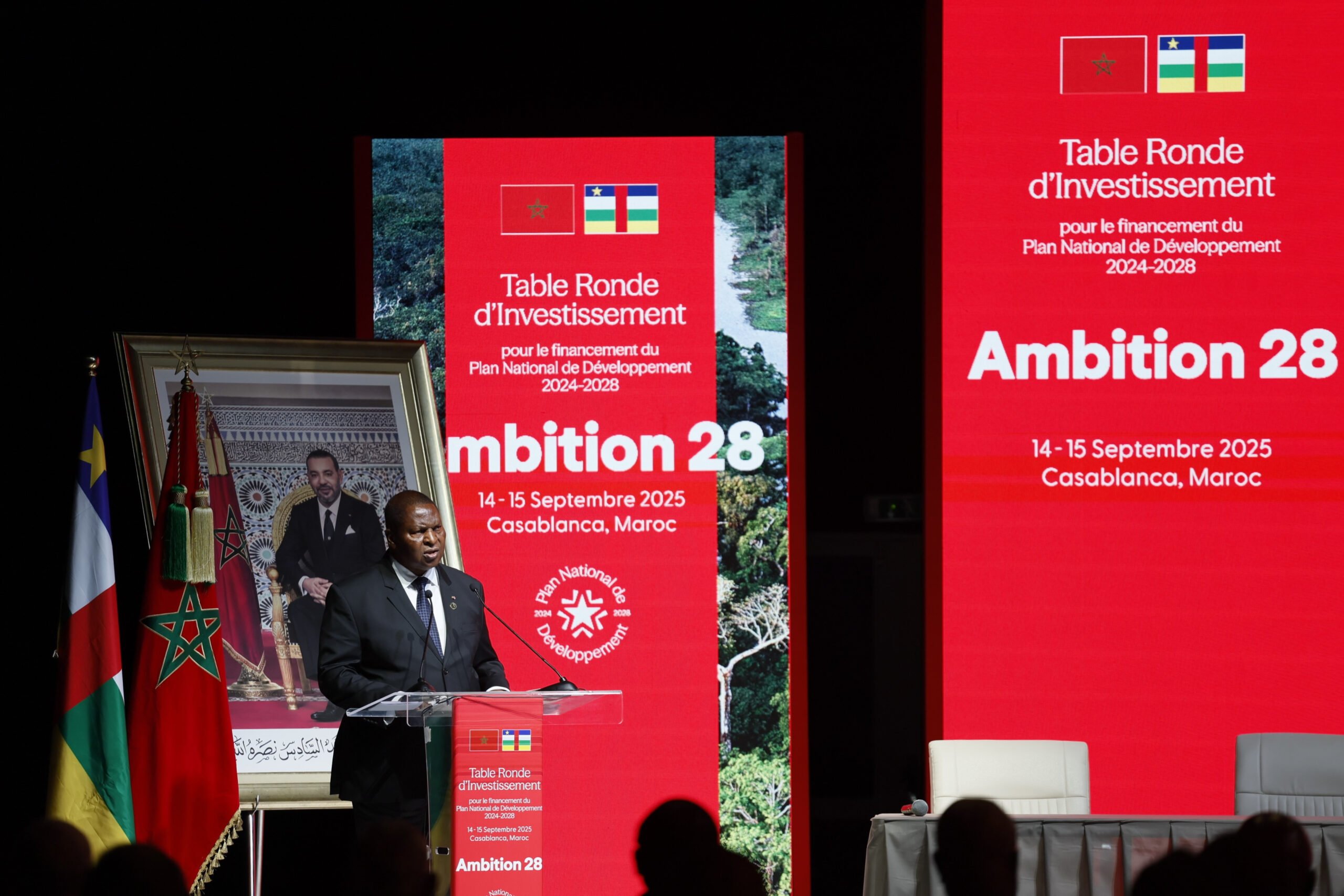 Table Ronde des Investisseurs au Maroc : Le Président Touadéra déterminé à assainir et moderniser le climat des affaires en RCA