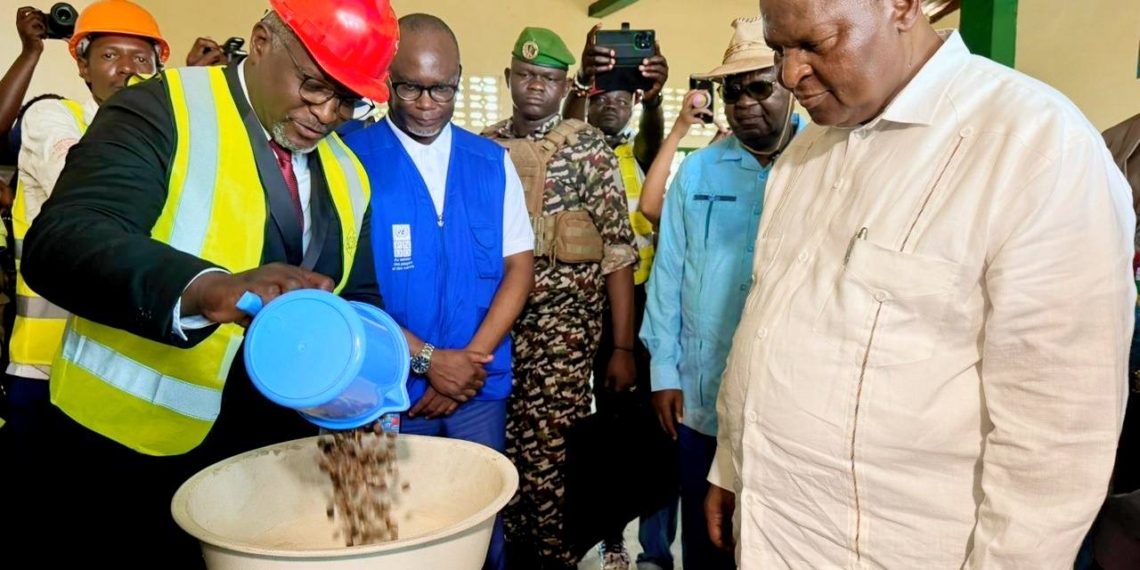 De nouvelles infrastructures inaugurées par le Président Touadéra à Mbaïki