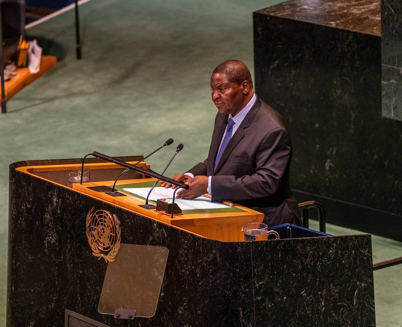 Le Président Touadéra prend part aux 80ème Assemblée générale de l’ONU